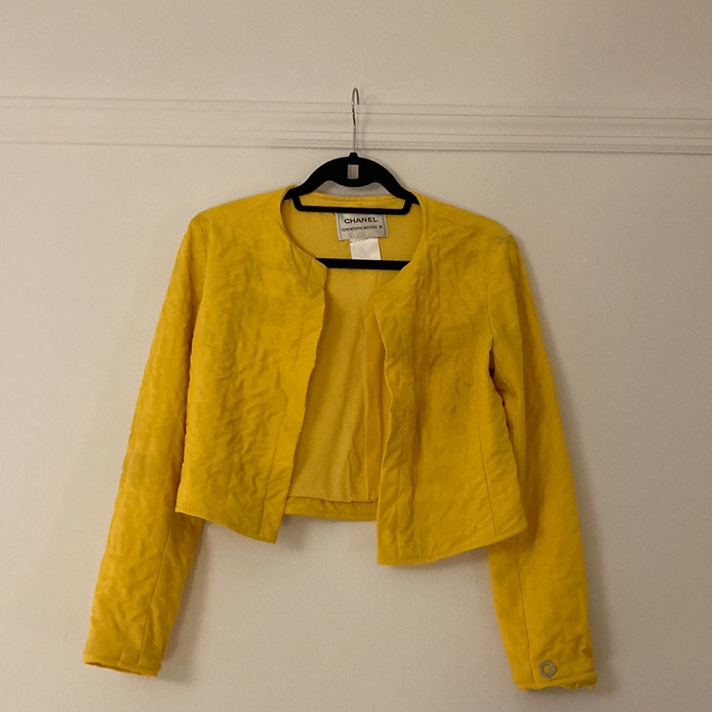 Chanel Identification Vintage Quilted Jacket